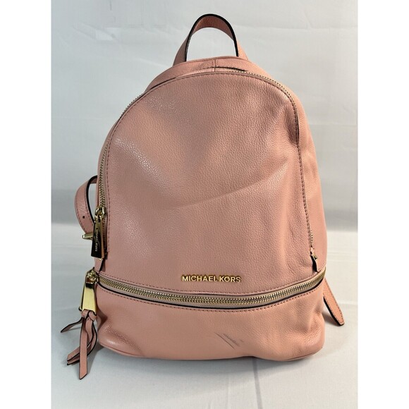 Michael Kors | Bags | Michael Kors Rhea Zip Pink Backpack  display picture 2